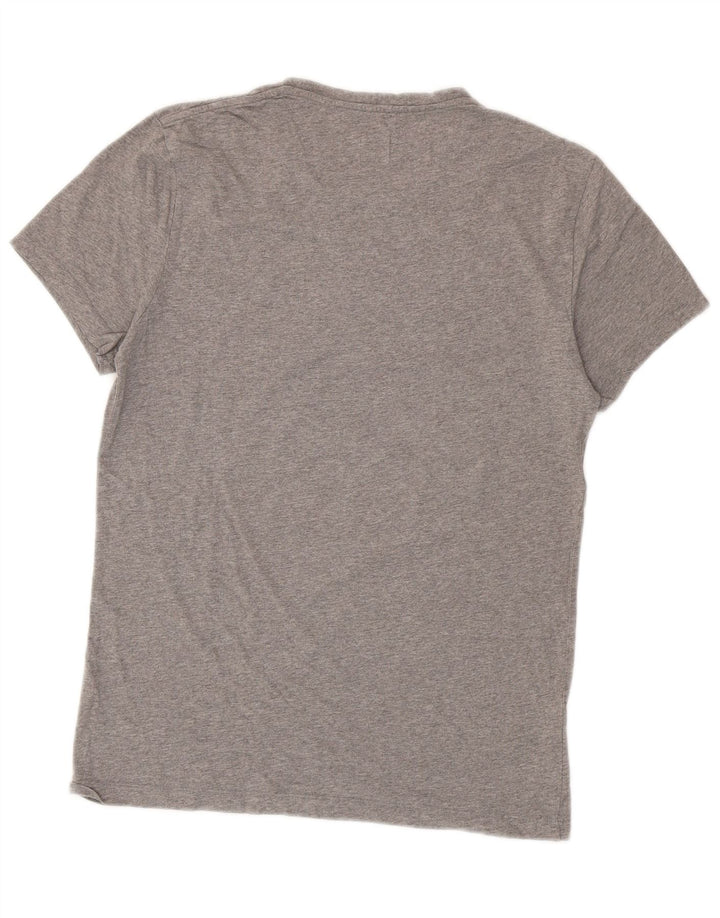JACK WILLS Tricou grafic pentru bărbați Top mic din bumbac gri