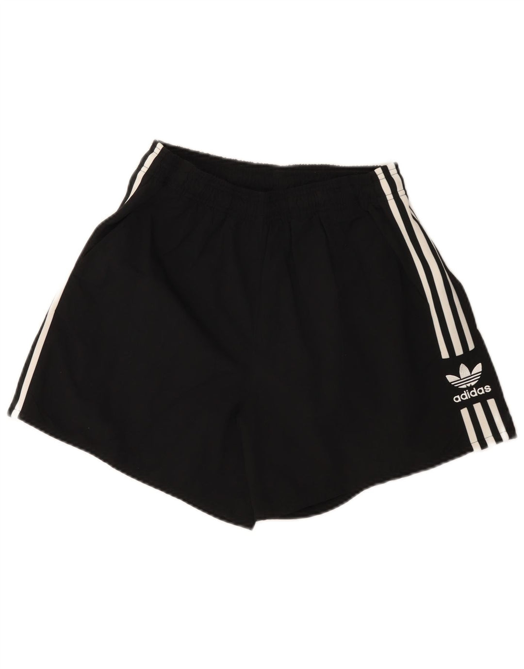 Pantaloni scurți sport ADIDAS pentru femei UK 14 Medium Black Nylon