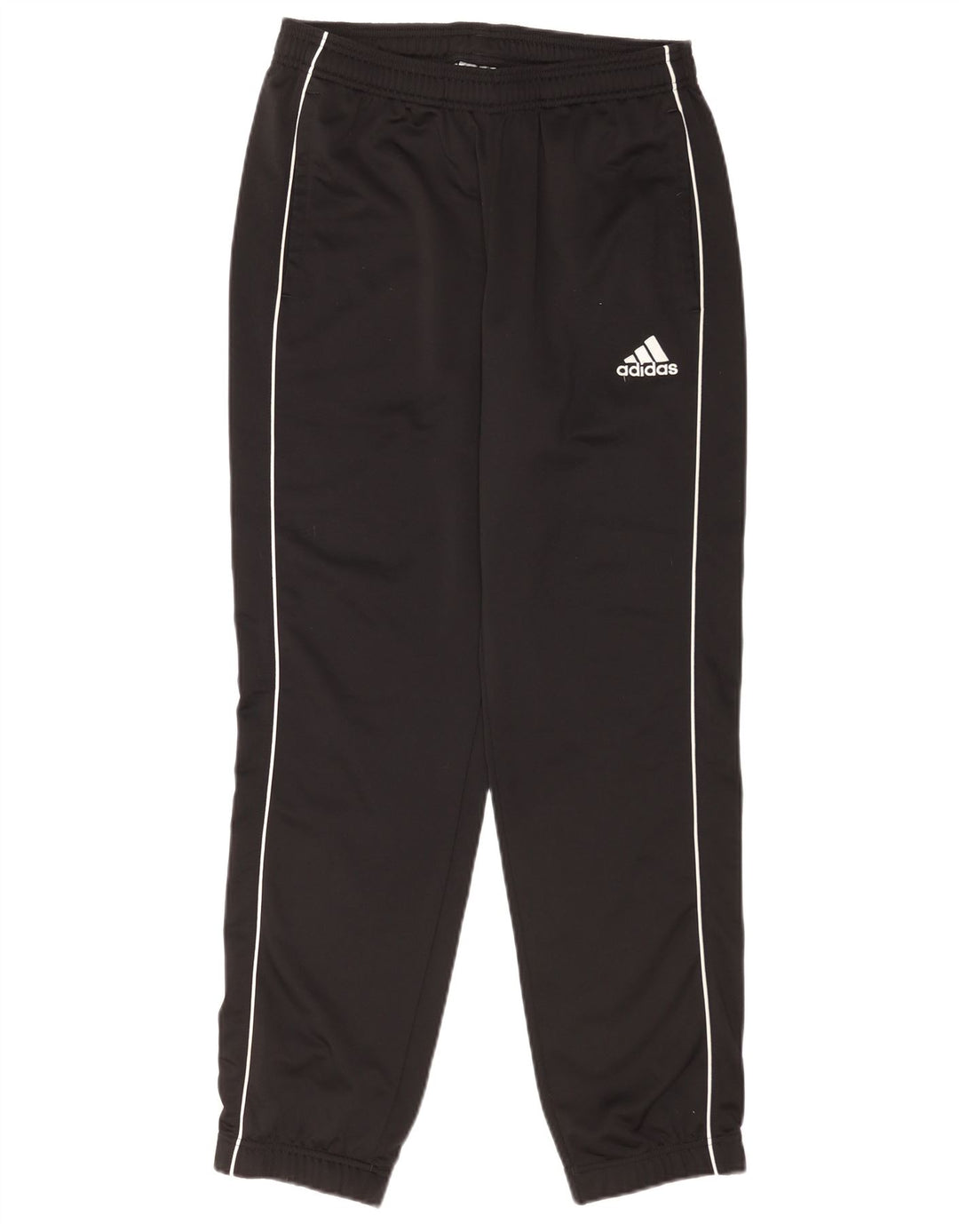 Pantaloni de trening Adidas pentru bărbați Joggeri poliester mediu negru