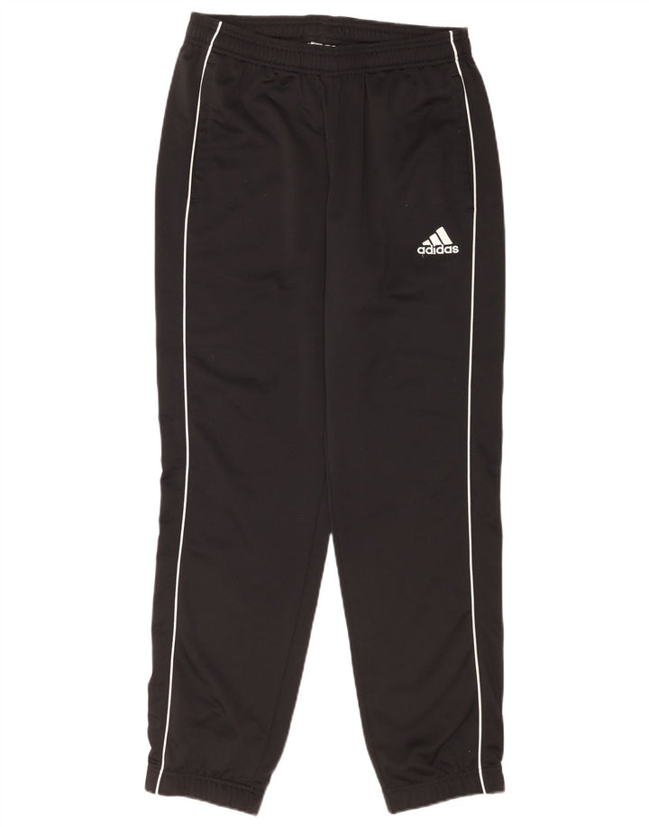 Pantaloni de trening Adidas pentru bărbați Joggeri poliester mediu negru