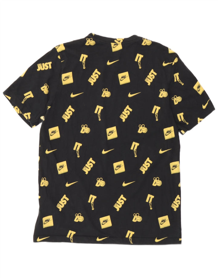 Tricou grafic pentru bărbați Nike Top Mediu Negru Geometric Bumbac