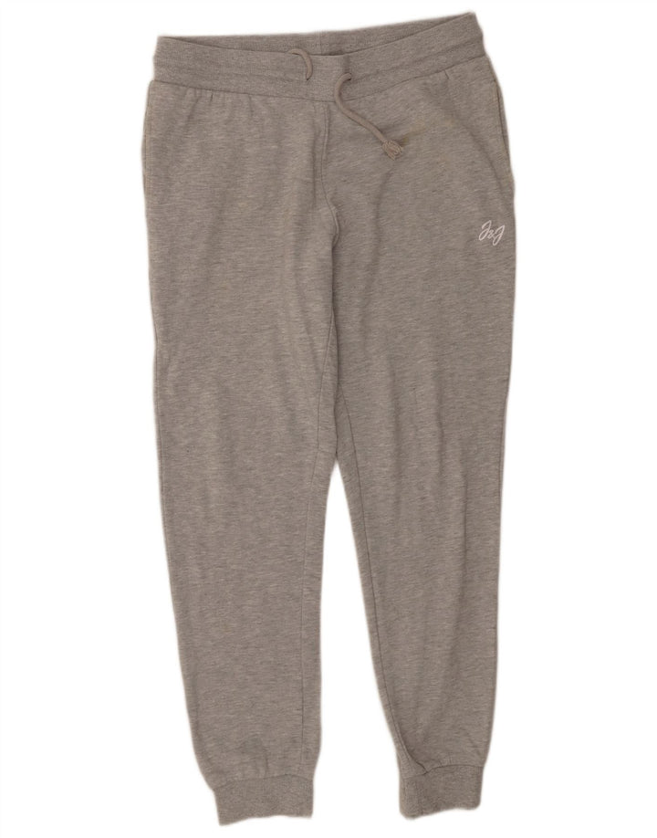 Jack & Jones Pantaloni de trening pentru bărbați Pantaloni de jogging din bumbac cu pete gri mediu