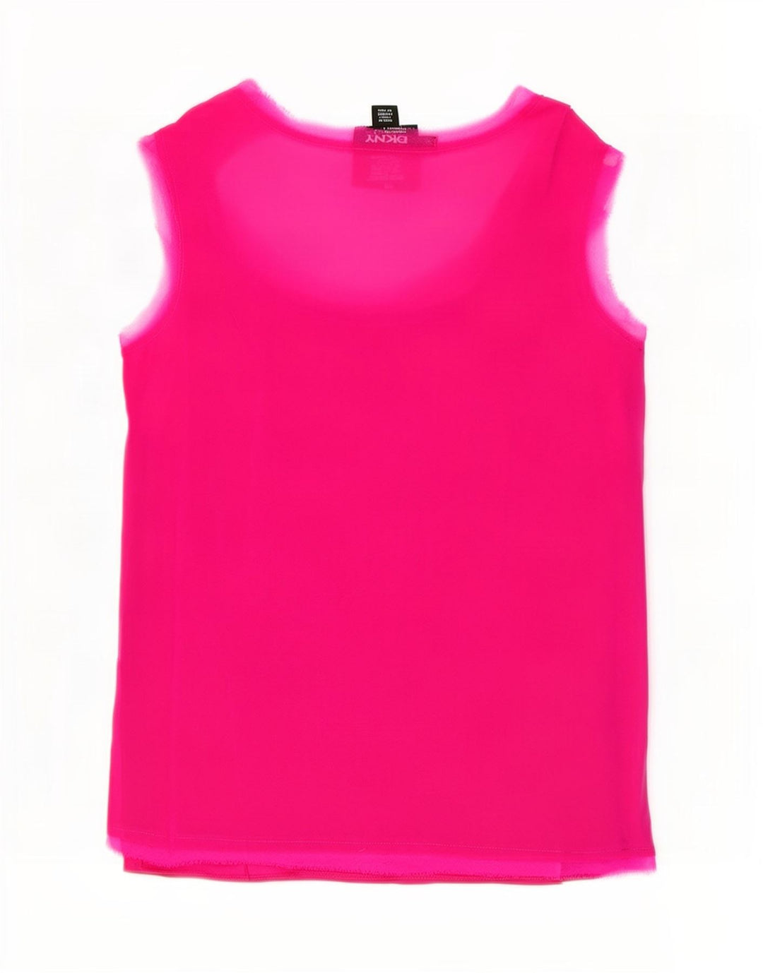Bluză fără mâneci pentru femei Dkny UK 10 Small Pink Silk