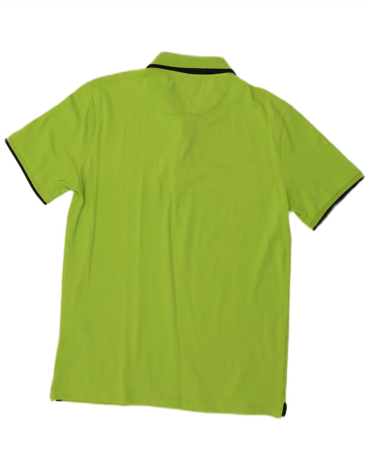 Tricou polo pentru bărbați Champion din bumbac verde mare