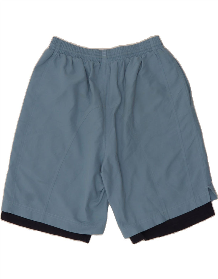 CHAMPION Mens Sport Shorts Small  Blue Colourblock Vintage Champion and Second-Hand Champion from Messina Hembry 