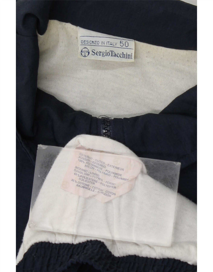 Jachetă de trening pentru bărbați Sergio Tacchini IT 50 Medium Bleumarin