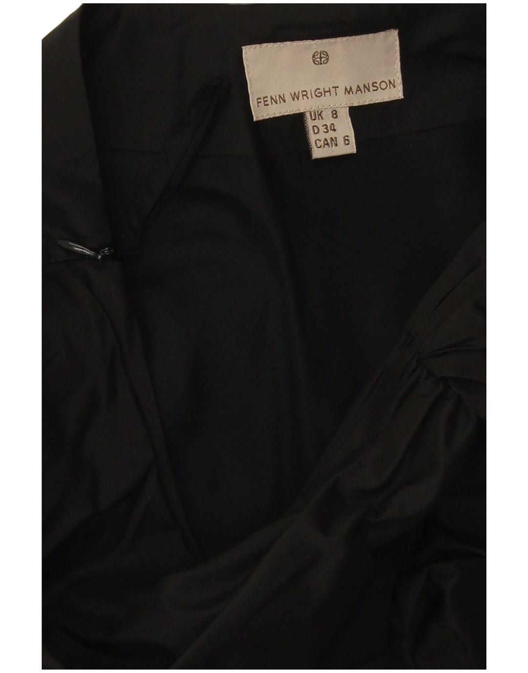 Fusta asimetrică pentru femei Fenn Wright Manson UK 8 Small W26 Black