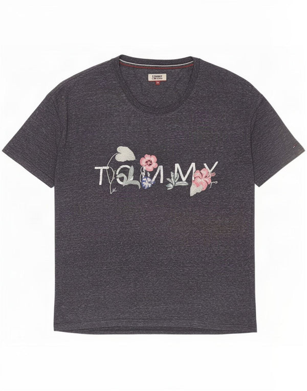 Tricou grafic Tommy Hilfiger pentru femei Top UK 6 XS Bleumarin Floral