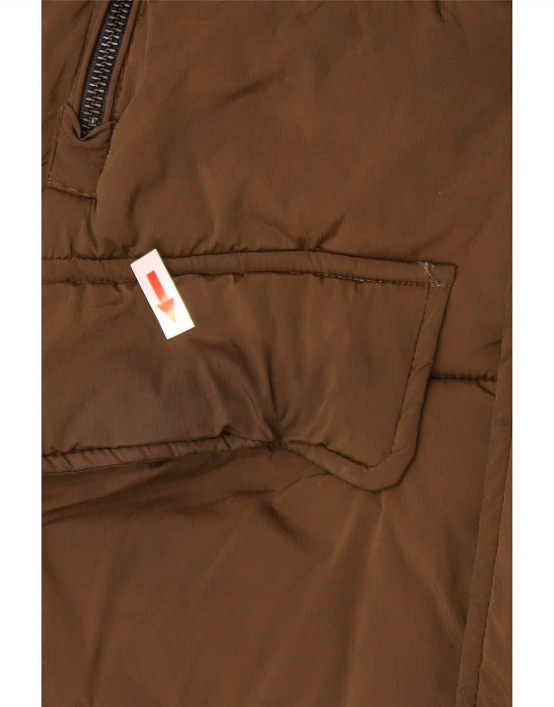 Palton căptușit pentru bărbați Zara UK 38 Medium Kaki Nylon Biker