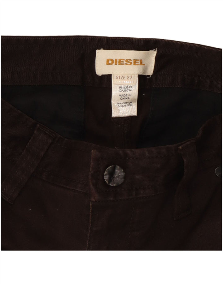 Jeans Bootcut pentru femei Diesel W27 L34 bumbac negru