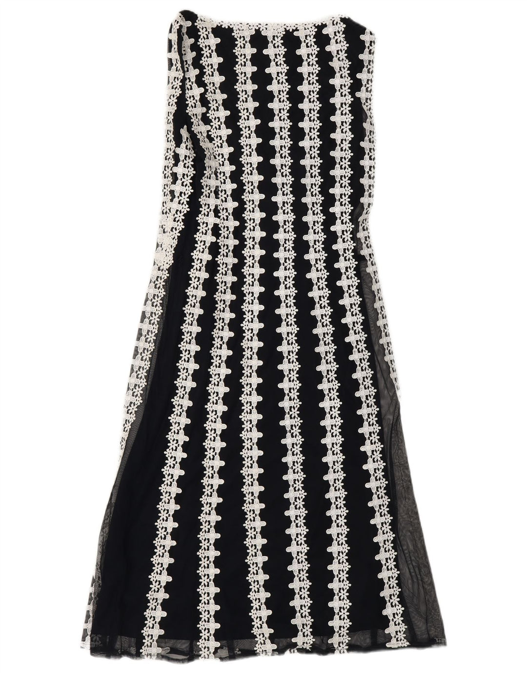 Rochie maxi fără mâneci pentru femei PHASE EIGHT UK 10 mic albastru marin Floral