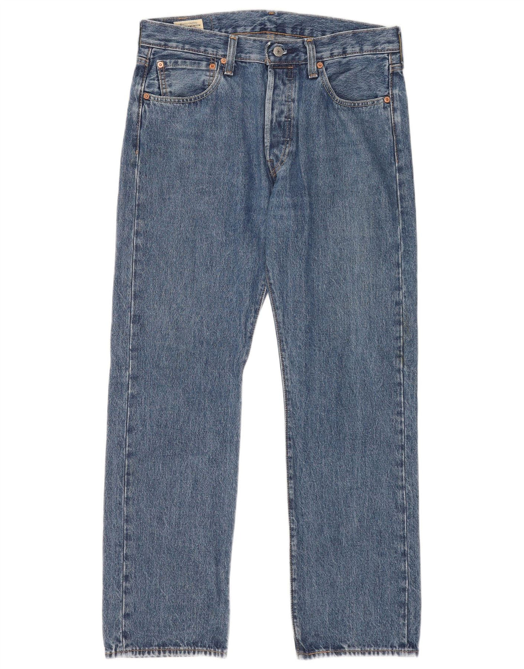 Blugi drepti pentru bărbați Levi's 501 W32 L30 albastru