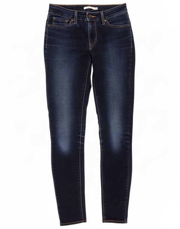 Blugi skinny 711 Levi's pentru femei W26 L30 bumbac bleumarin