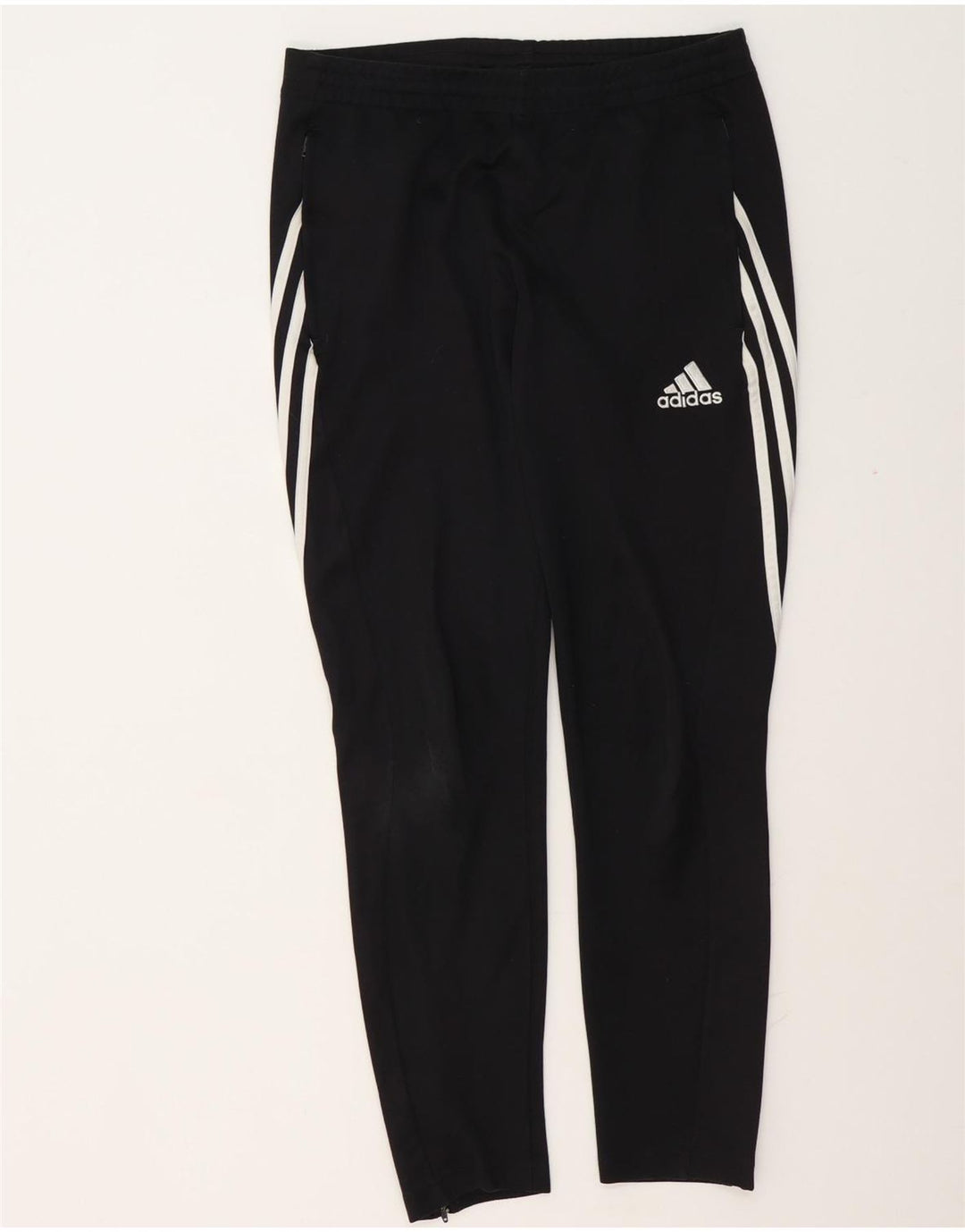 Pantaloni de trening Adidas Climalite pentru bărbați, poliester mediu negru