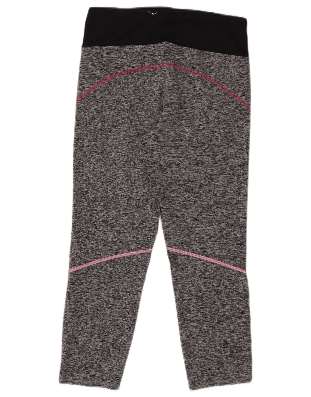 MARKS & SPENCER Colanți Capri pentru Femei, Mărimea UK 10, Mic, Colorblock Gri