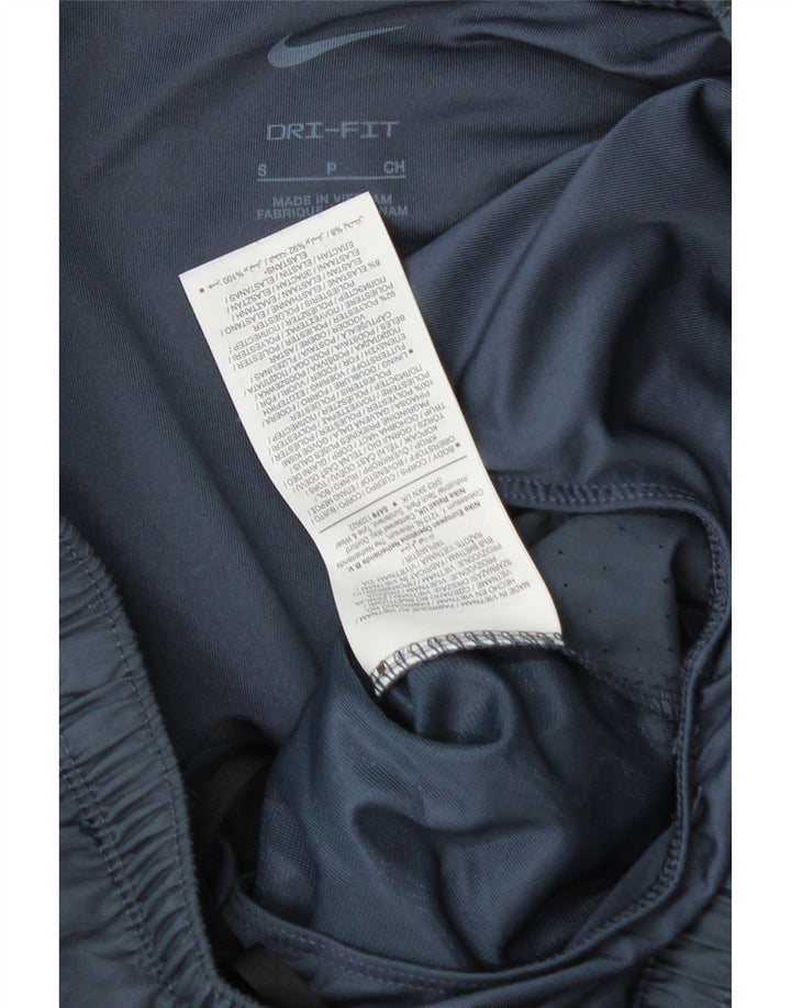 NIKE Mens Sport Shorts Small  Navy Blue Polyester Vintage Nike and Second-Hand Nike from Messina Hembry 