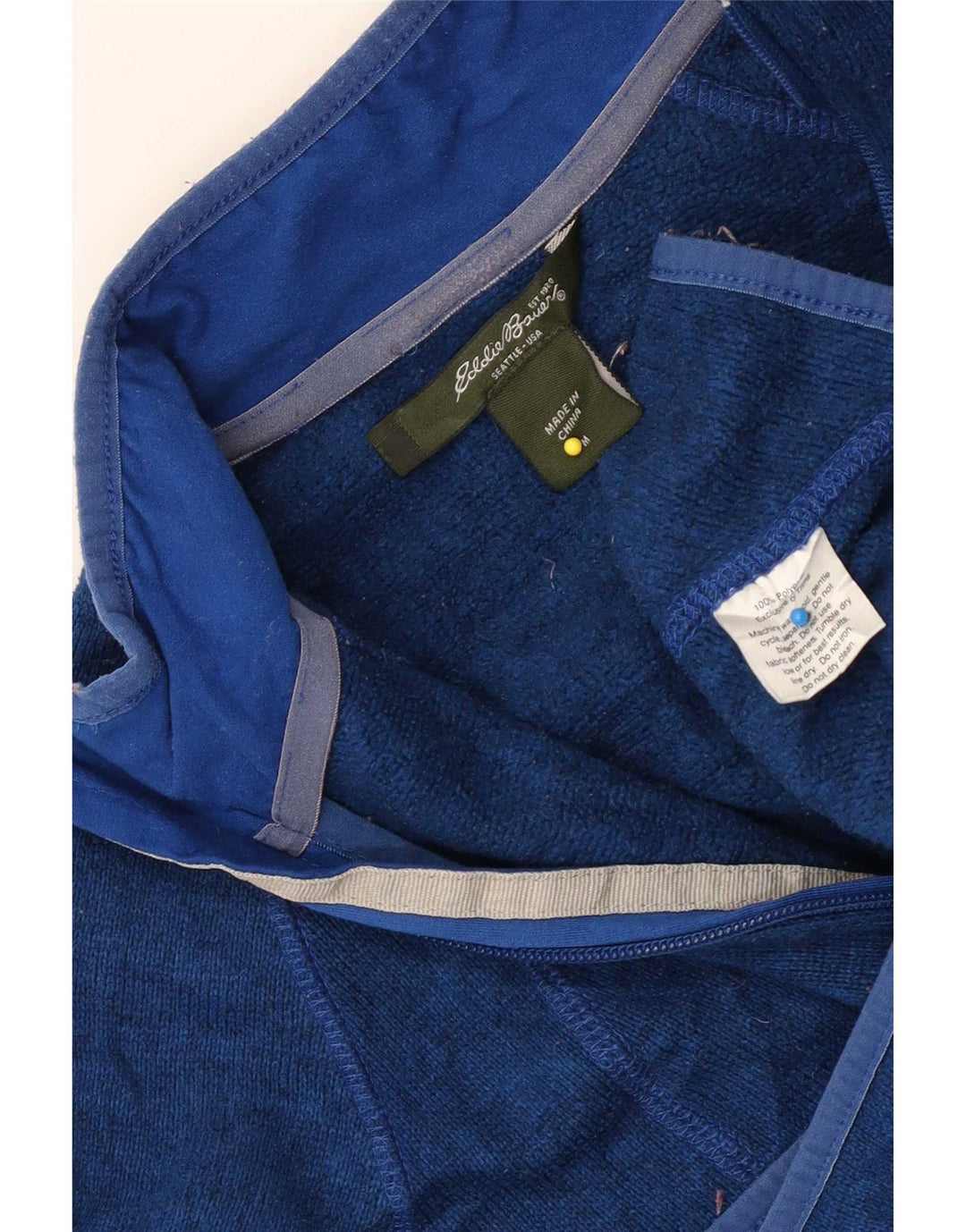 Eddie Bauer Jachetă de trening pentru femei UK 14 Medium Blue Poliester