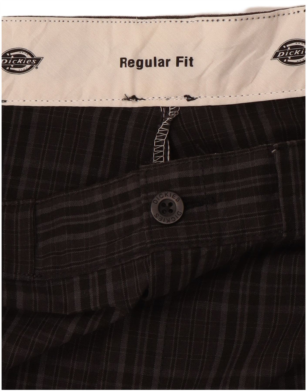 Pantaloni scurți cargo pentru bărbați Dickies, cu tăiere obișnuită, W46 3XL, maro, check