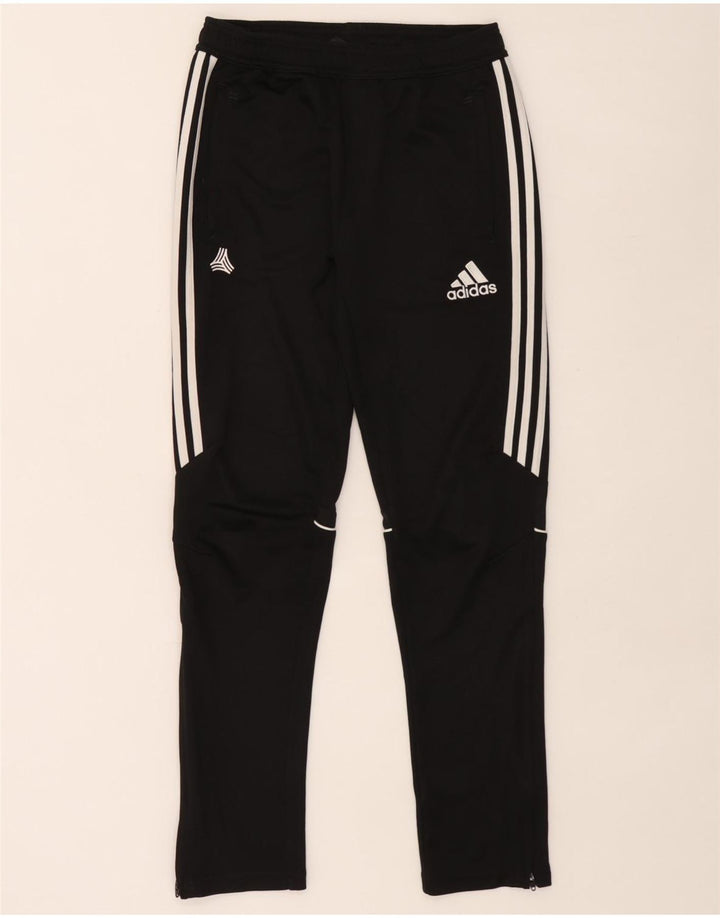 Pantaloni de trening Adidas Climacool pentru baieti 13-14 ani poliester negru