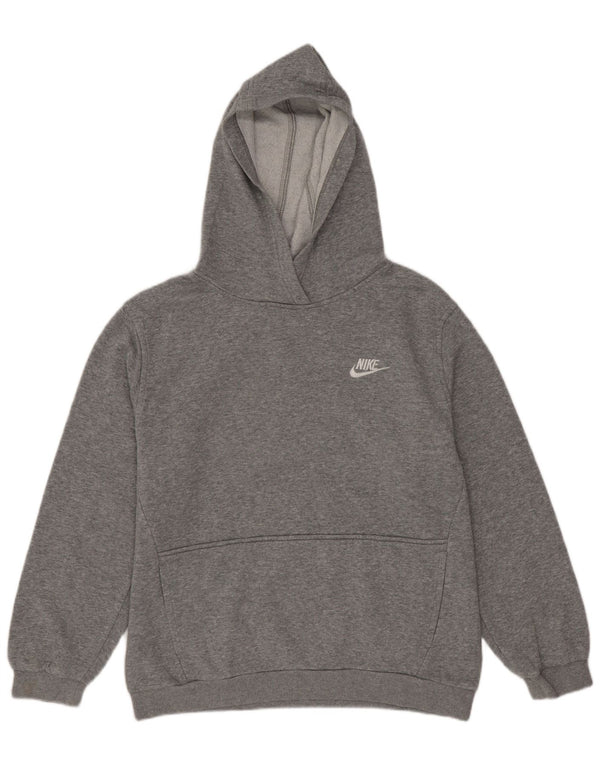 Pulover Nike pentru fete, 13-14 ani, XL, bumbac cu pete gri