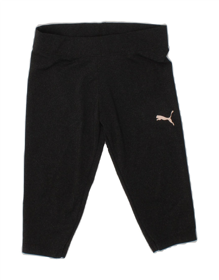 PUMA Girls Leggings 2-3 Years  Grey Polyester Vintage Puma and Second-Hand Puma from Messina Hembry 