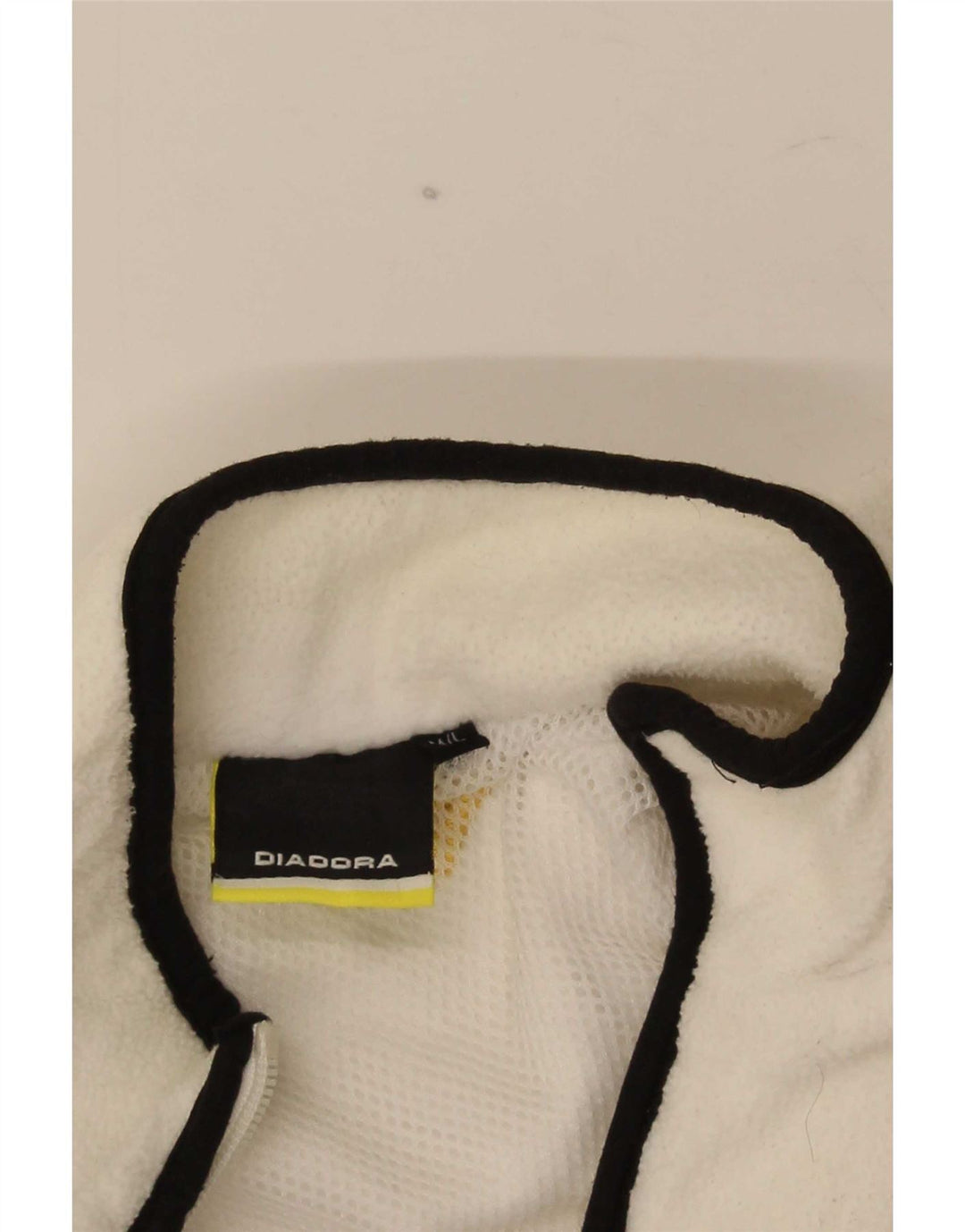 Jachetă Fleece Diadora pentru femei UK 14 Medium White