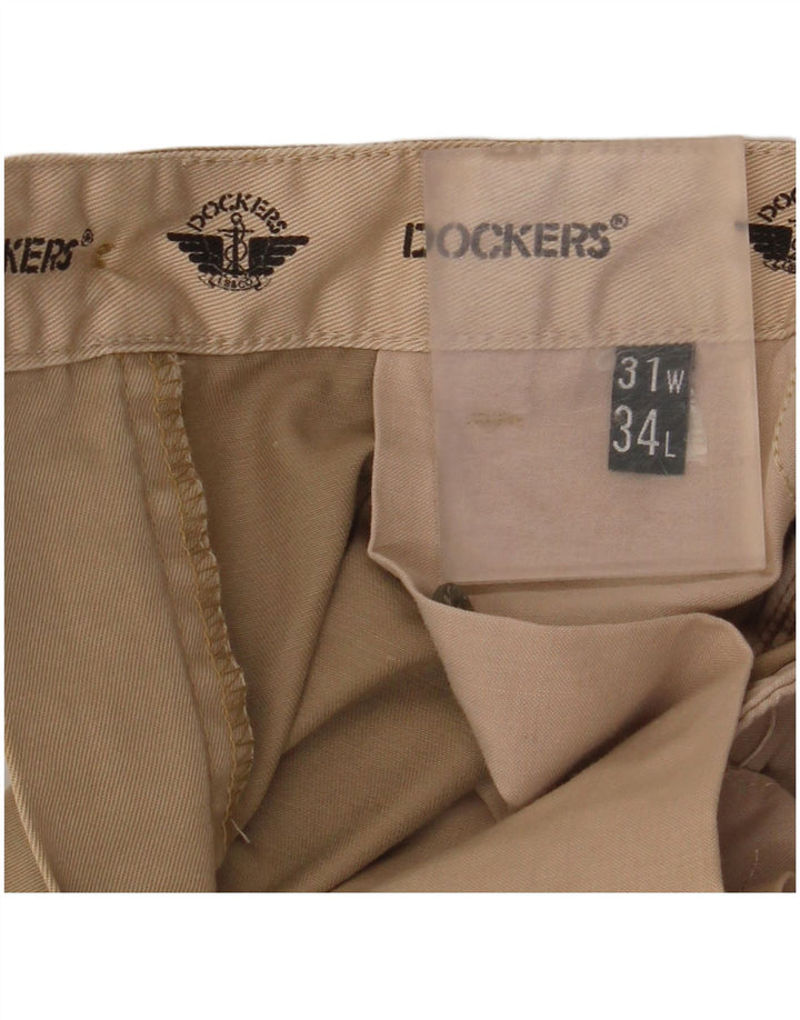 Pantaloni chino pentru bărbați Dockers Pegged W31 L34 bej