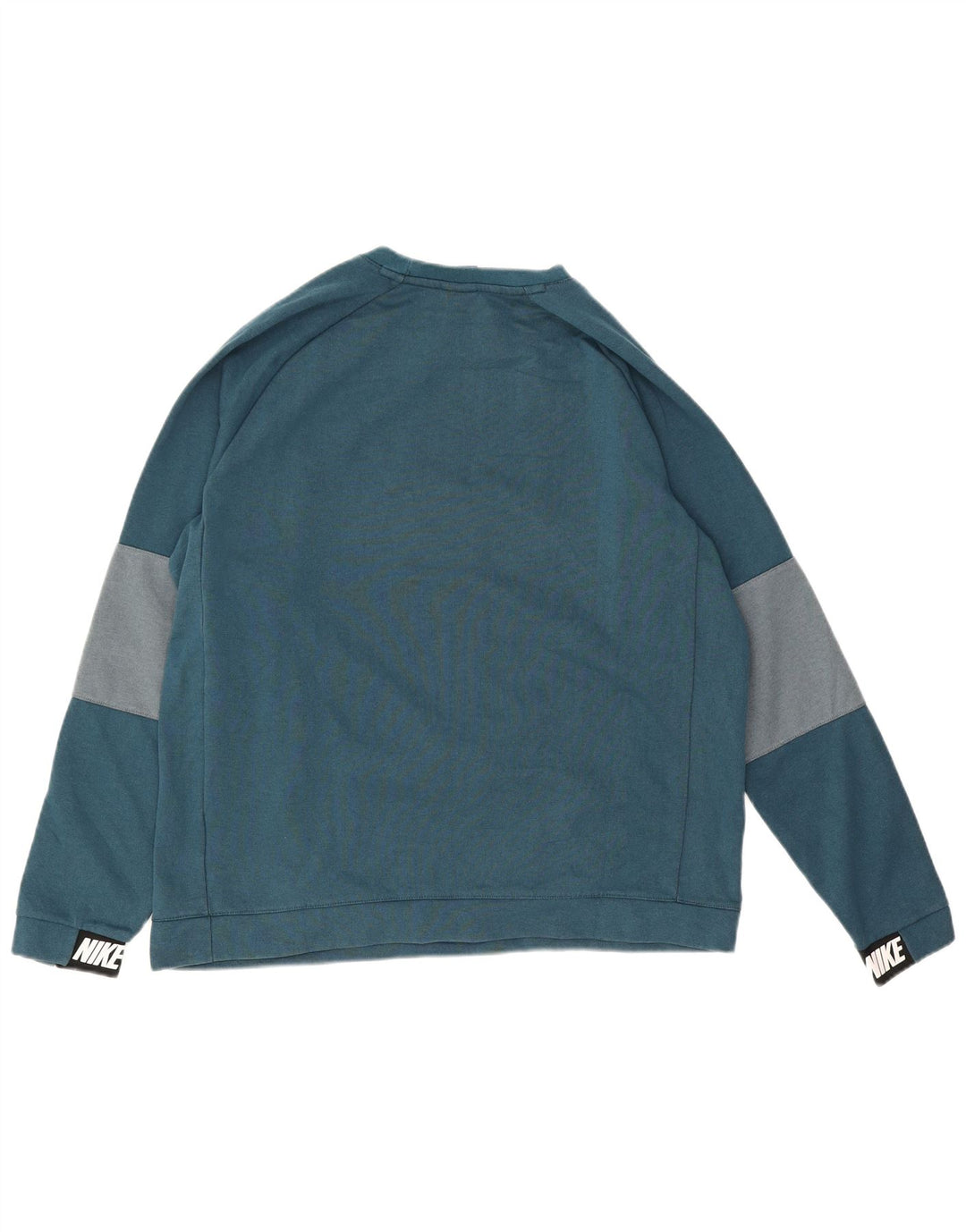 Hanorac pentru bărbați Nike Pulover mare albastru Colorblock