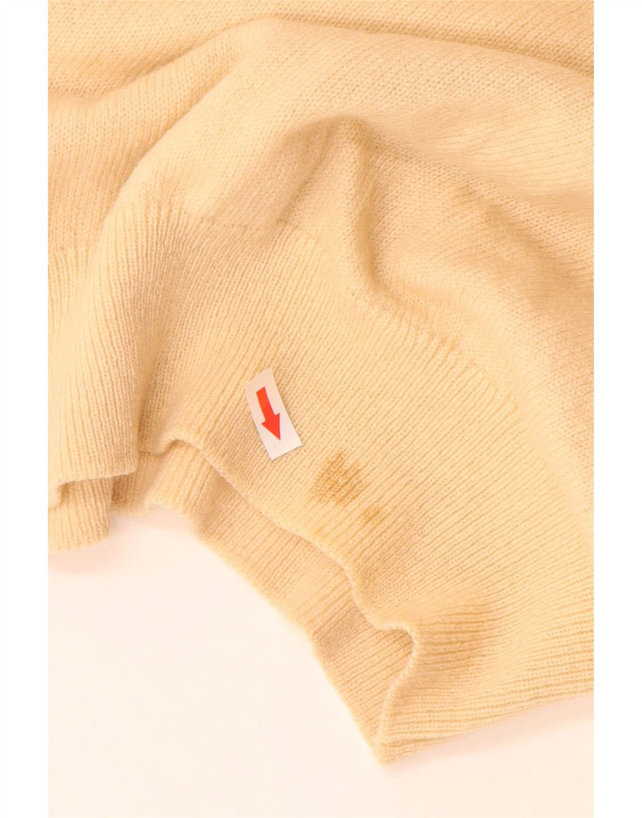 Pulover pringle pentru femei cu decolteu în V EU 36 Bej mic