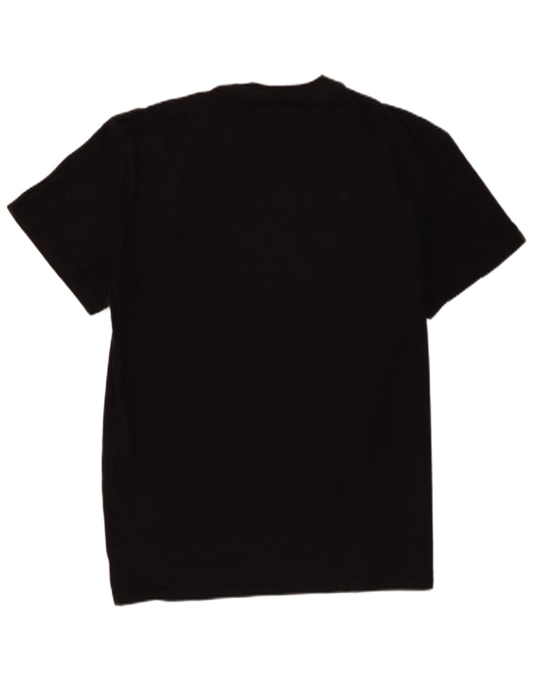 Tricou grafic Tommy Hilfiger pentru bărbați Top mediu din bumbac negru