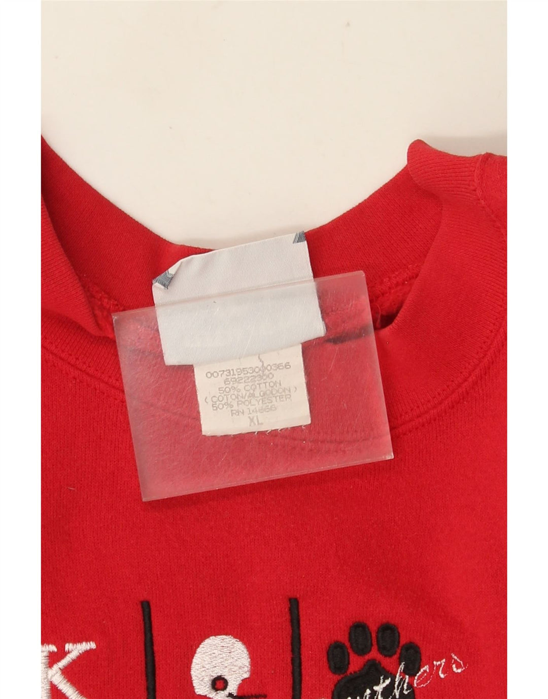 Hanorac grafic pentru bărbați Lee Jumper XL bumbac roșu