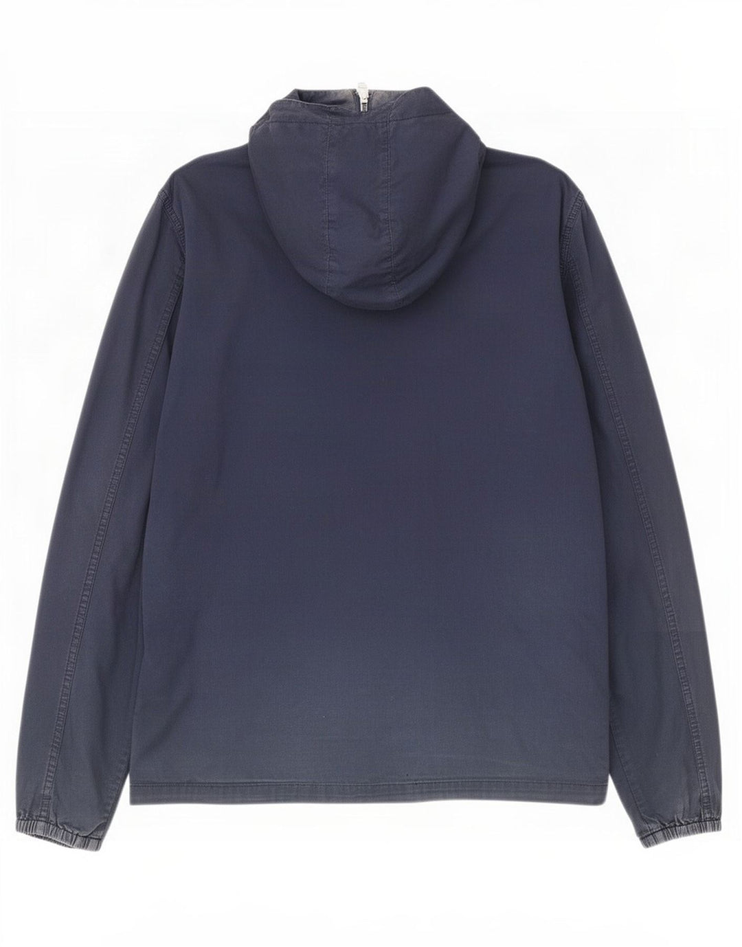 Jachetă bomber cu glugă pentru bărbați Pretty Green UK 38 Medium bleumarin Bumbac