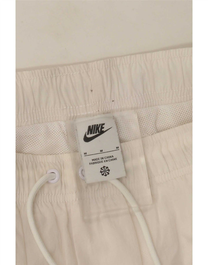 Pantaloni de trening grafic Nike pentru femei Pantaloni de jogging UK 12 Medium White