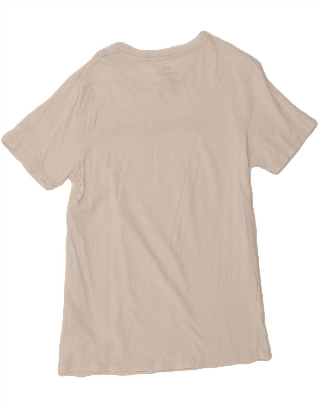 JACK & JONES Mens Graphic T-Shirt Top Large White Cotton Vintage Jack & Jones and Second-Hand Jack & Jones from Messina Hembry 
