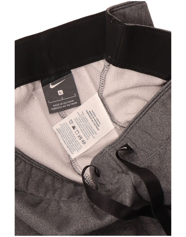 Pantaloni de trening Nike pentru femei UK 16, mare, gri, poliester