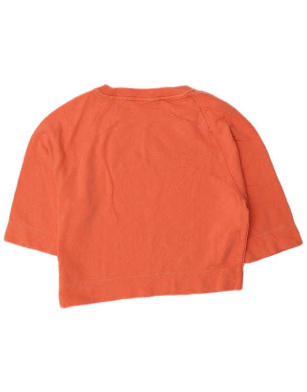 Pulover pentru femei Tommy Hilfiger, cu mâneci 3/4, portocaliu mediu, UK 14
