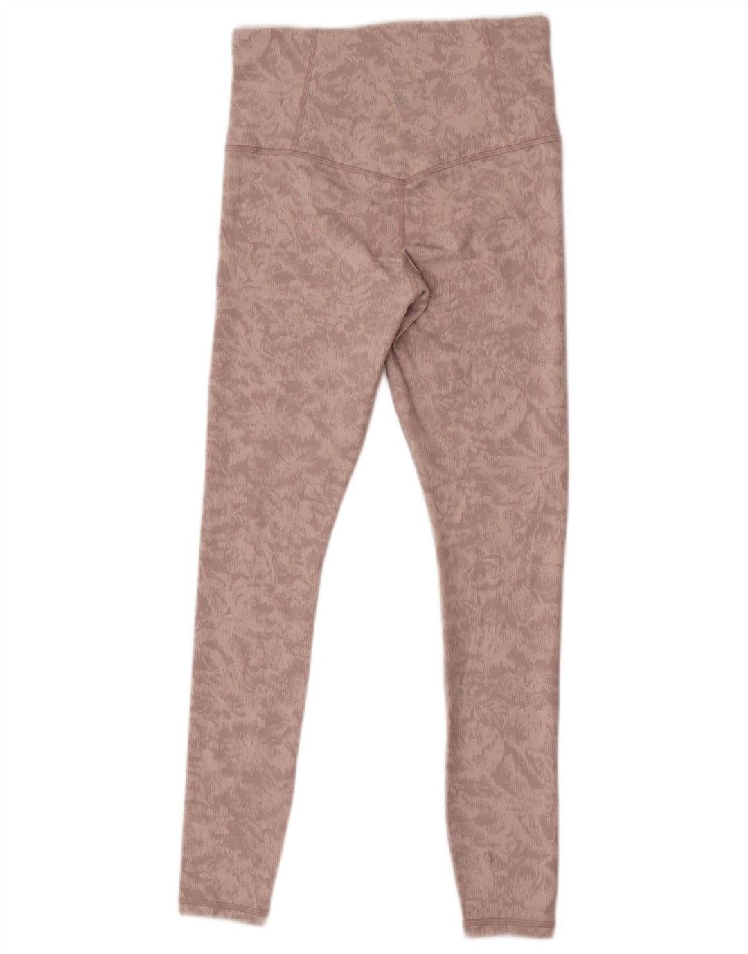Leggings pentru femei Athleta cu model abstract, UK 8, nailon roz mic