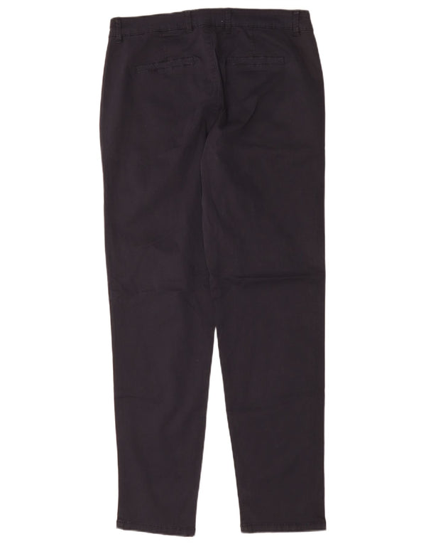 Naf Naf Pantaloni chino subțiri pentru femei EU 38 Mediu L30 L28 Bumbac bleumarin