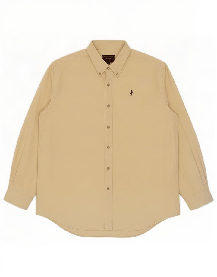 Cămașă pentru bărbați Marlboro Classics 2XL, bumbac, bej