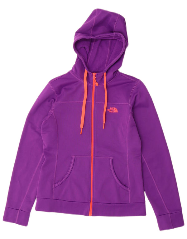 Pulover The North Face pentru femei, cu fermoar, cu capota, UK 10, violet