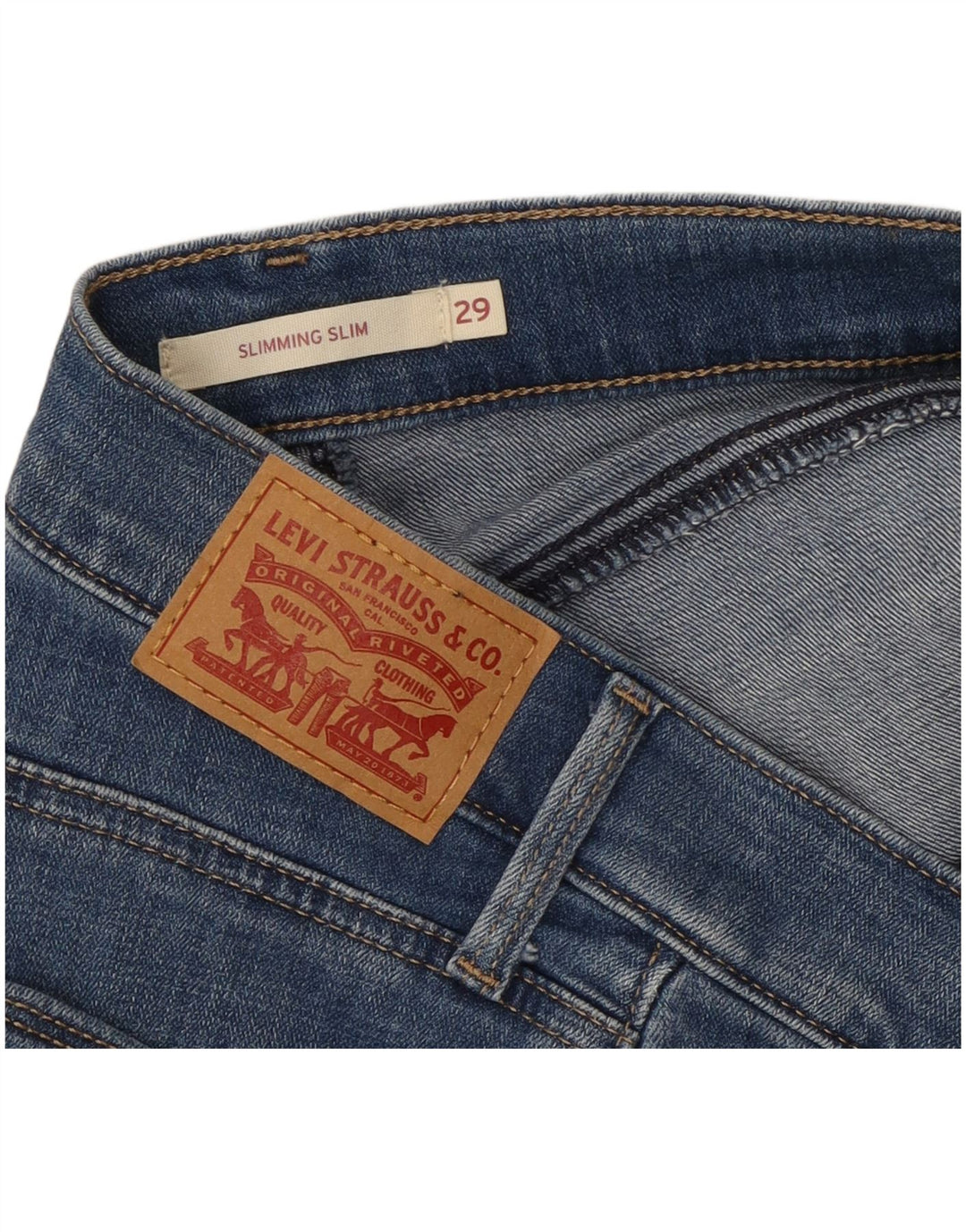 Blugi Slim Slimming LEVI'S W29 L25 Albastru