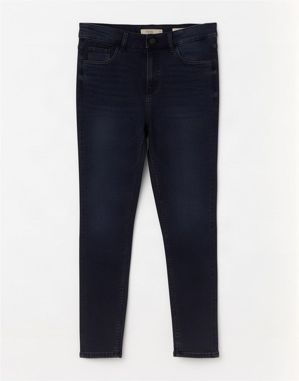 Blugi skinny The Ivy de la Marks & Spencer pentru femei UK 12 Medium W30 L26 Bleumarin