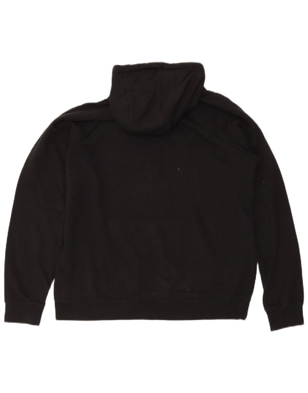 Pulover Nike pentru femei UK 16, mare, negru, bumbac