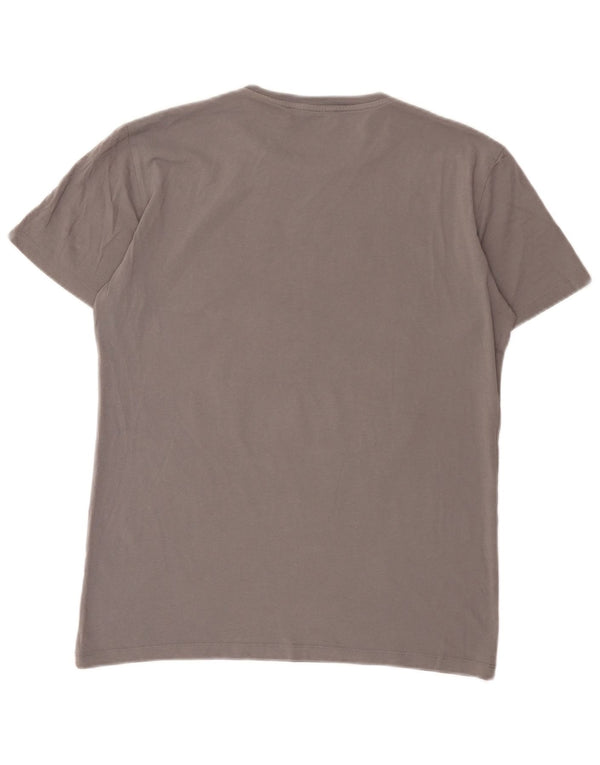 Tricou grafic pentru bărbați Trussardi Jeans Top Medium Gri