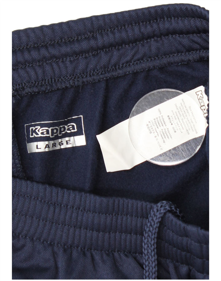 Pantaloni de trening Kappa Băieți 13-14 ani Poliester mari bleumarin