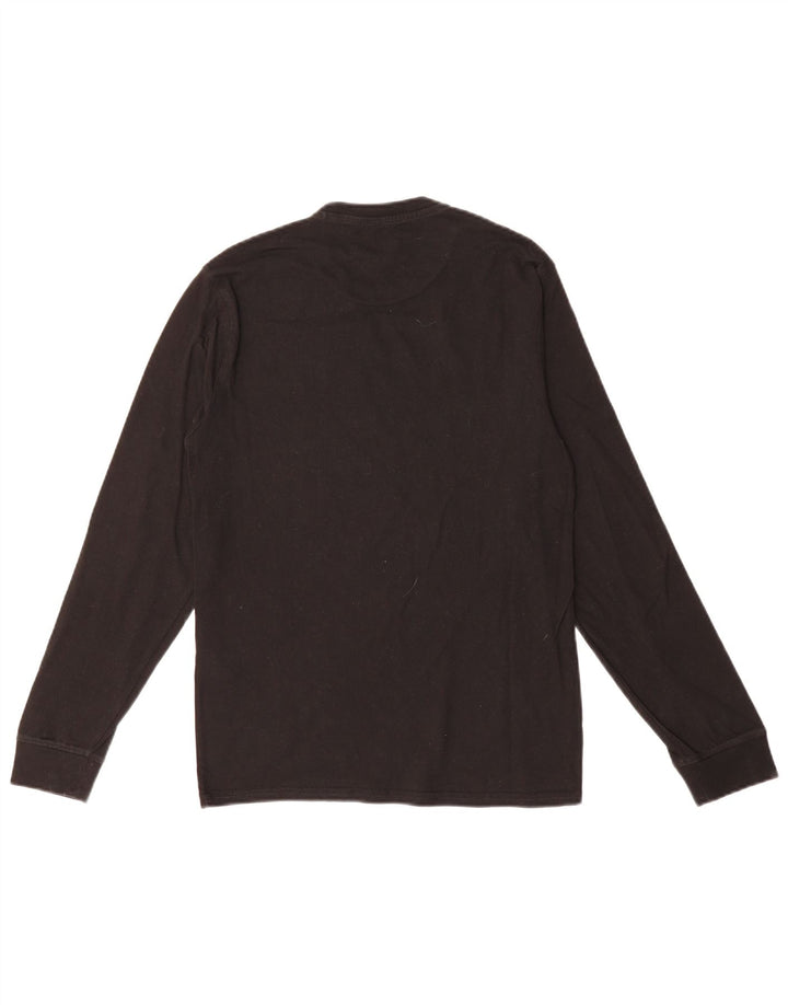 LEVI'S Mens Standard Fit Top Long Sleeve XS Black Cotton