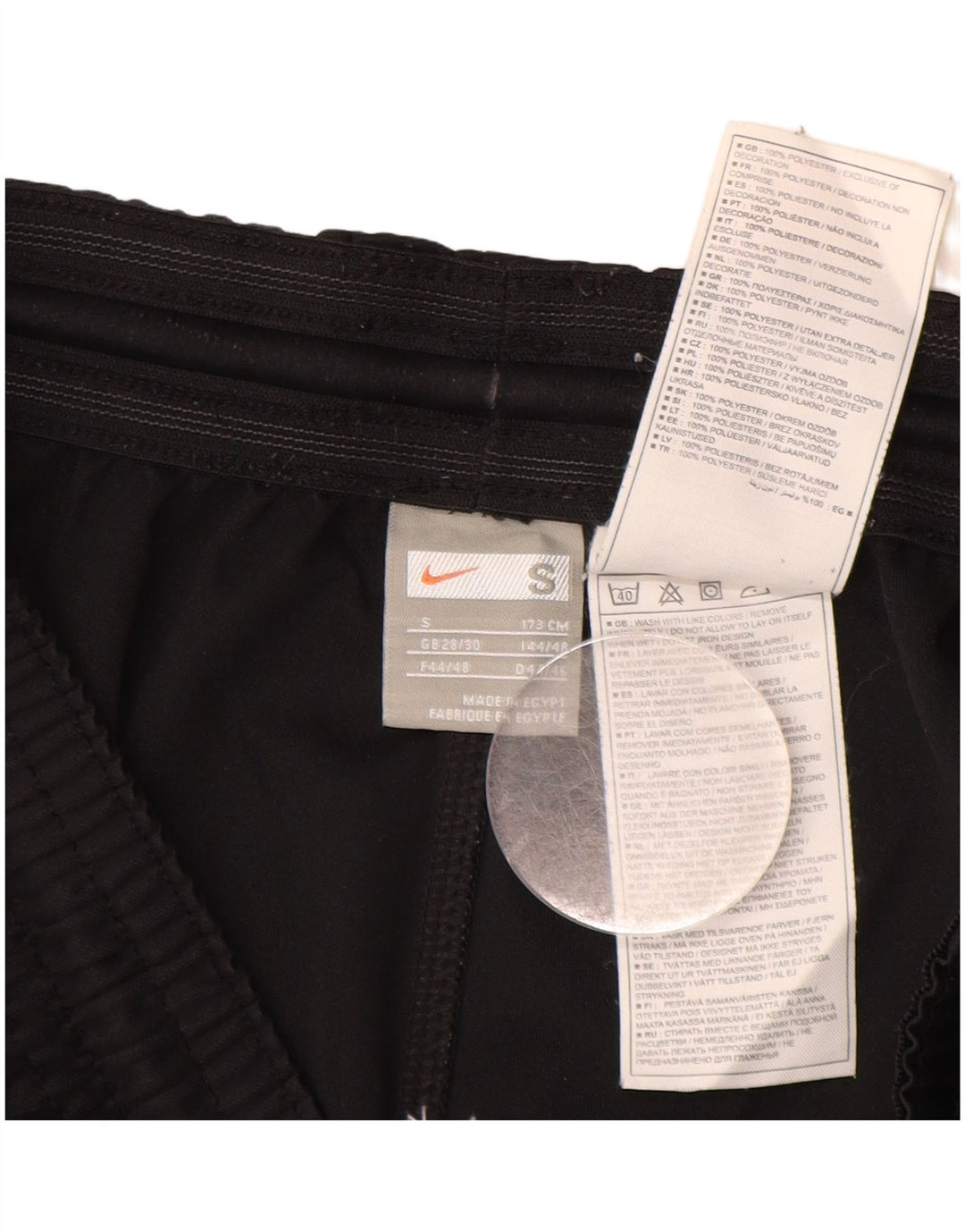 Pantaloni scurti sport pentru bărbați NIKE Poliester negru mic