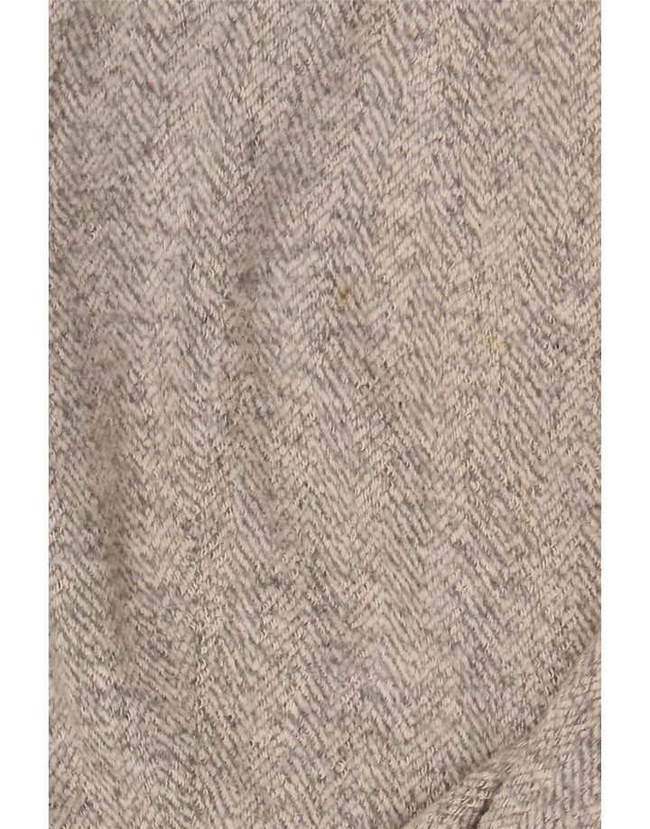 Pardesiu pentru femei Zara UK 12 Medium Bej Poliester în oase