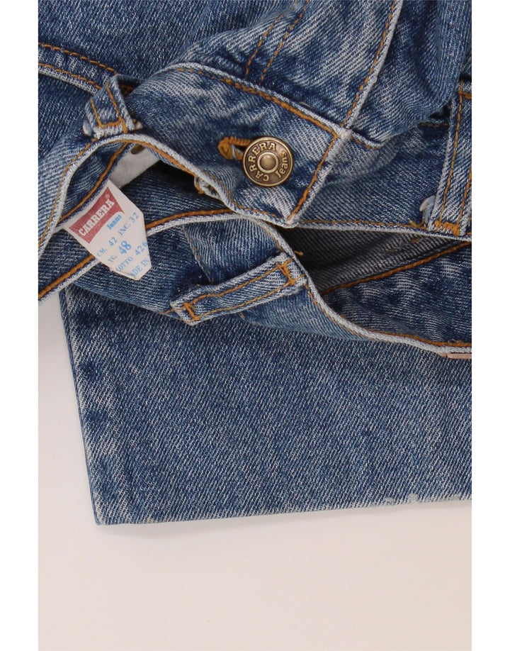 CARRERA Mens Straight Jeans IT 48 Medium W32 L27 Blue Cotton Vintage Carrera and Second-Hand Carrera from Messina Hembry 