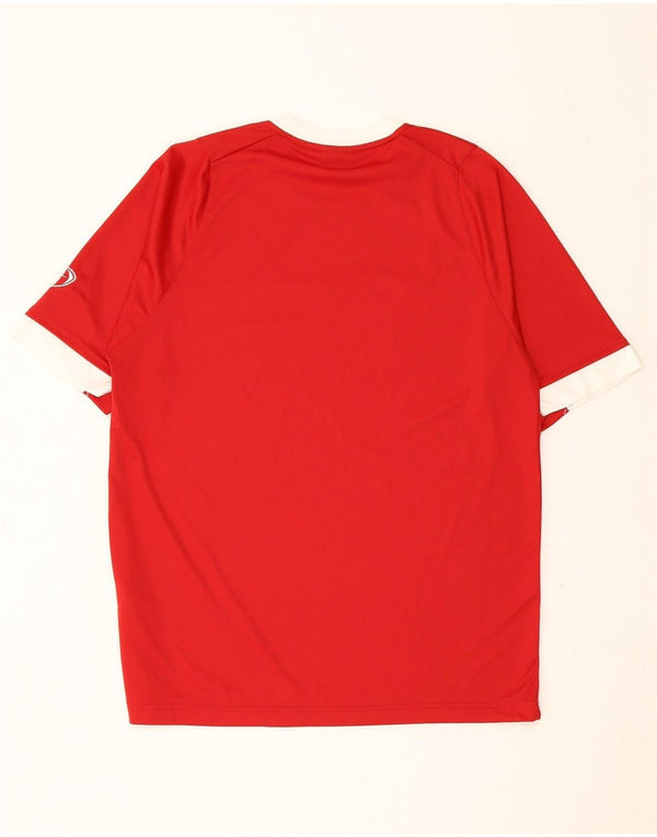 Tricou pentru bărbați NIKE Top UK 39/41 Medium Red Colorblock Poliester
